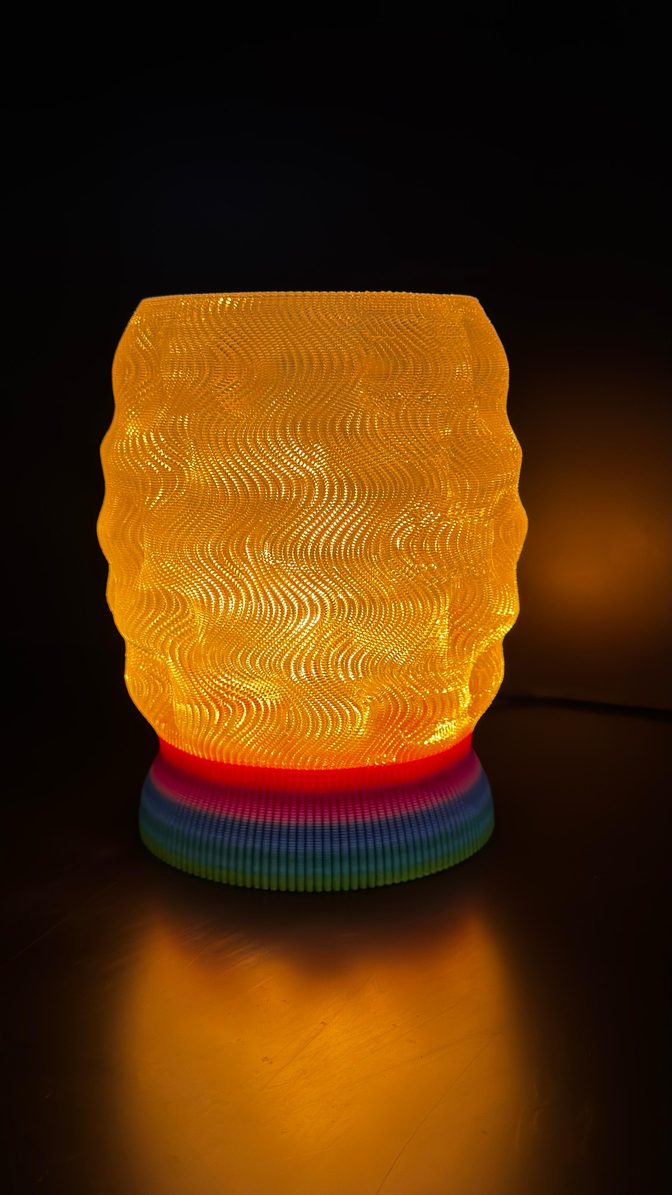 Lampara Burbula Rainbow - Imagen 4