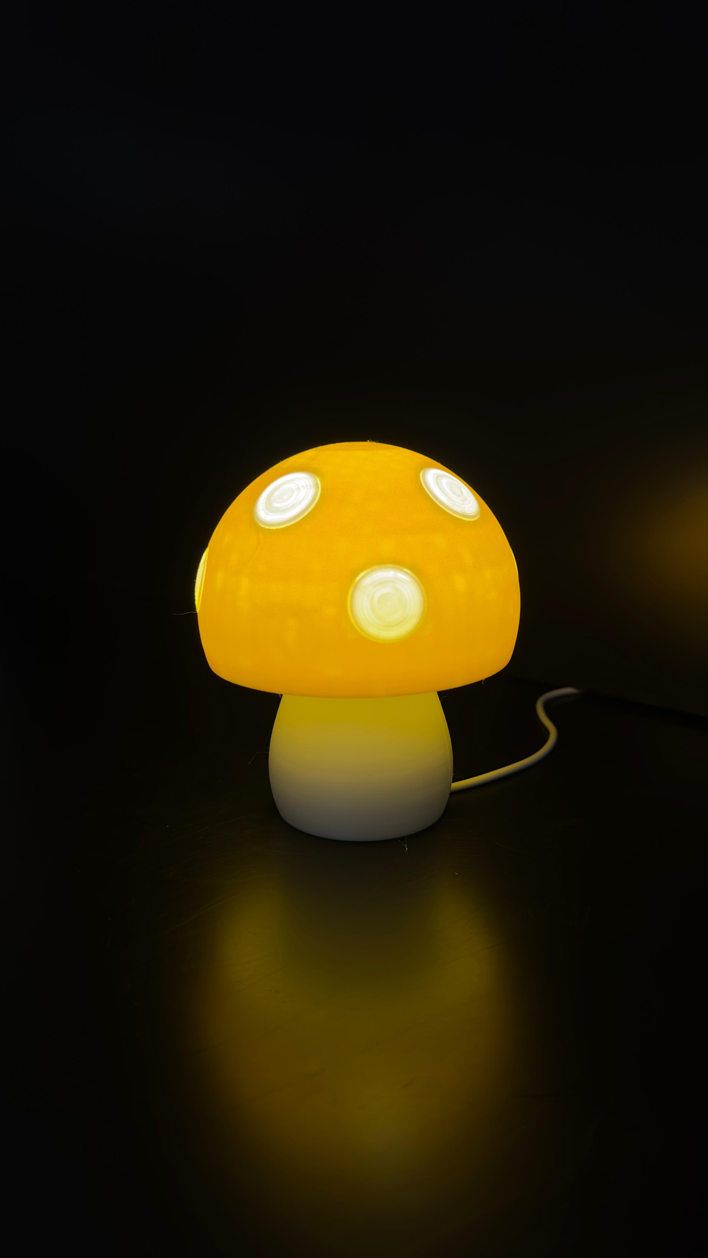 Kids Mushroom Lamp. - Imagen 2
