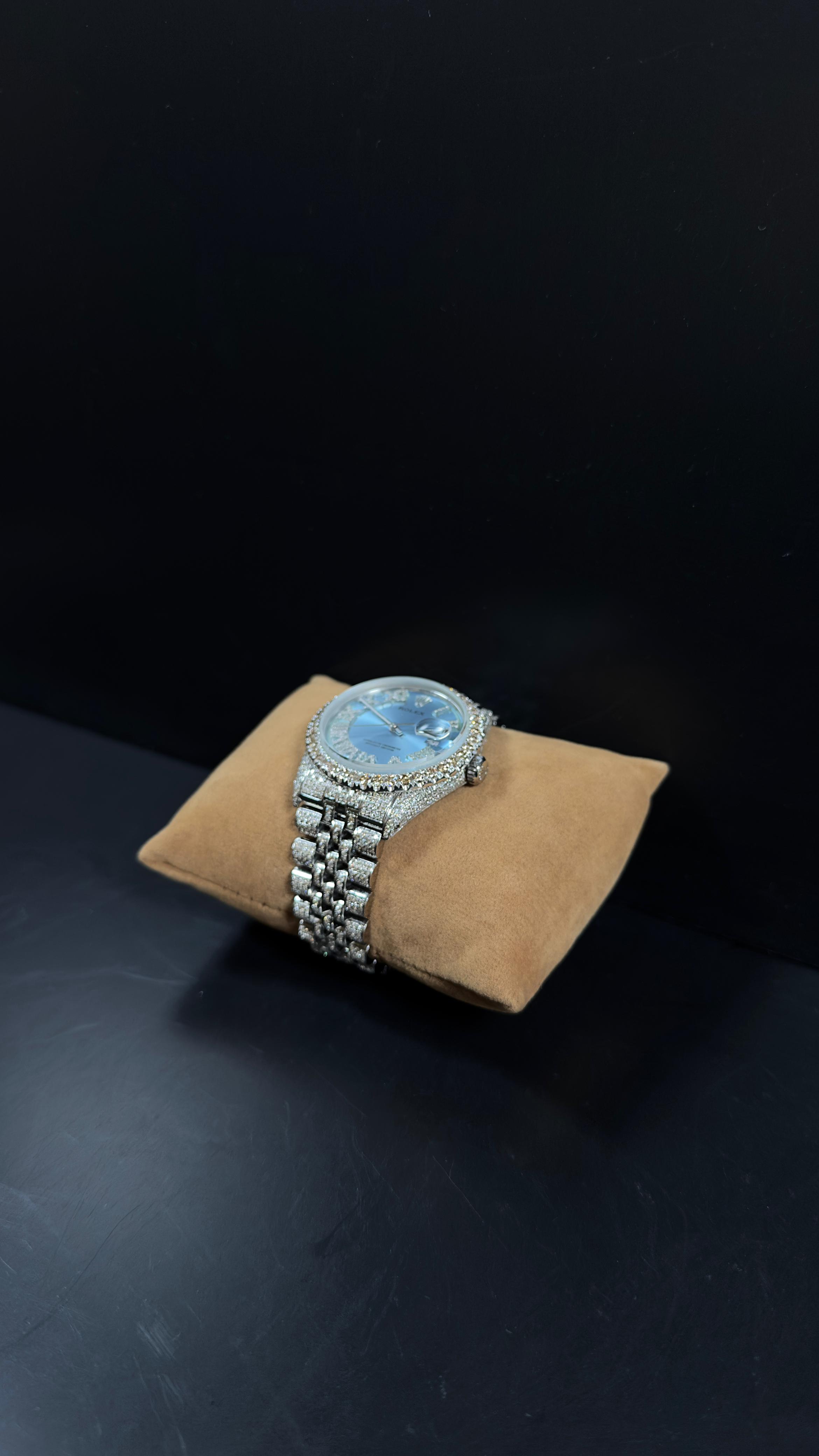 Rolex Datejust Diamantado. - Imagen 5