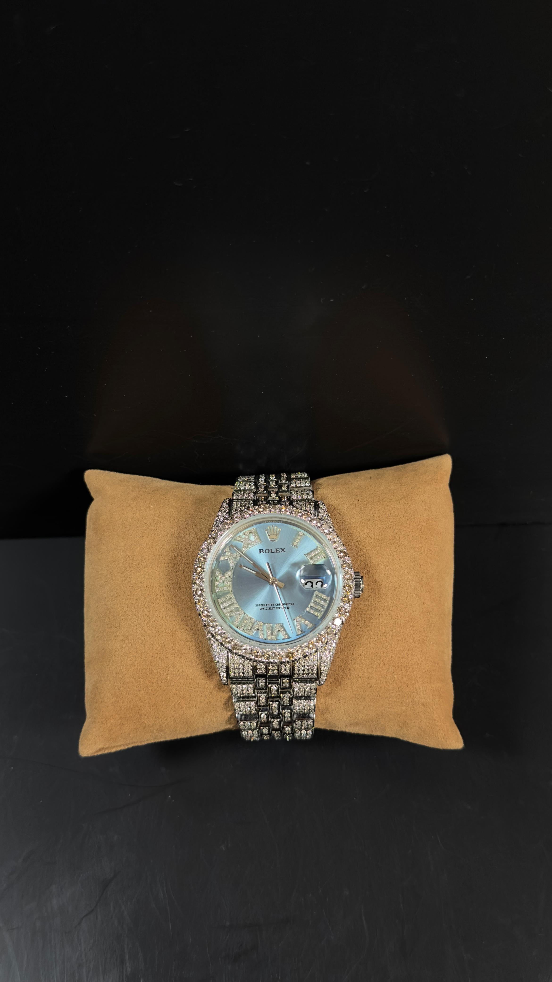 Rolex Datejust Diamantado.