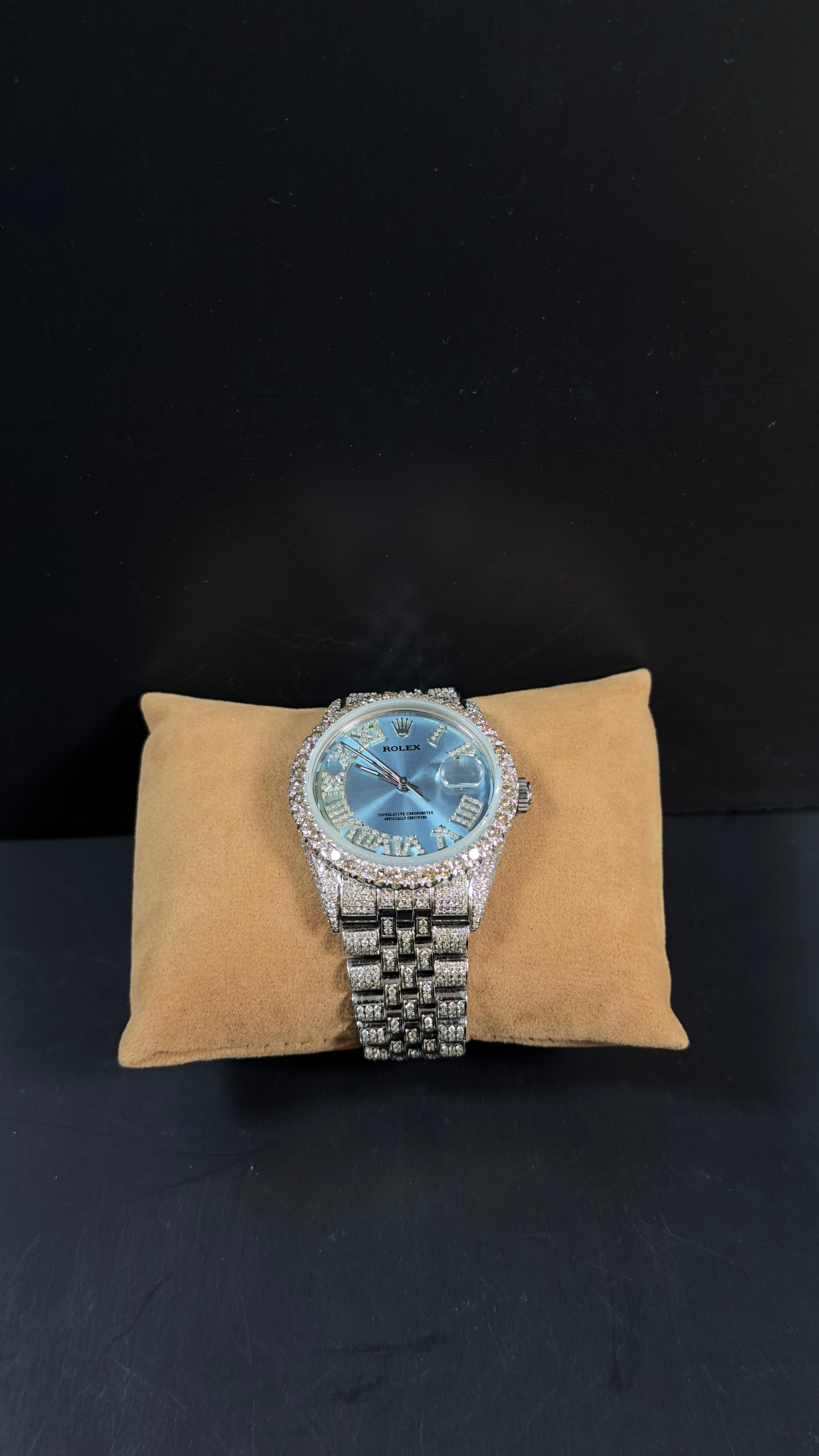 Rolex Datejust Diamantado. - Imagen 3