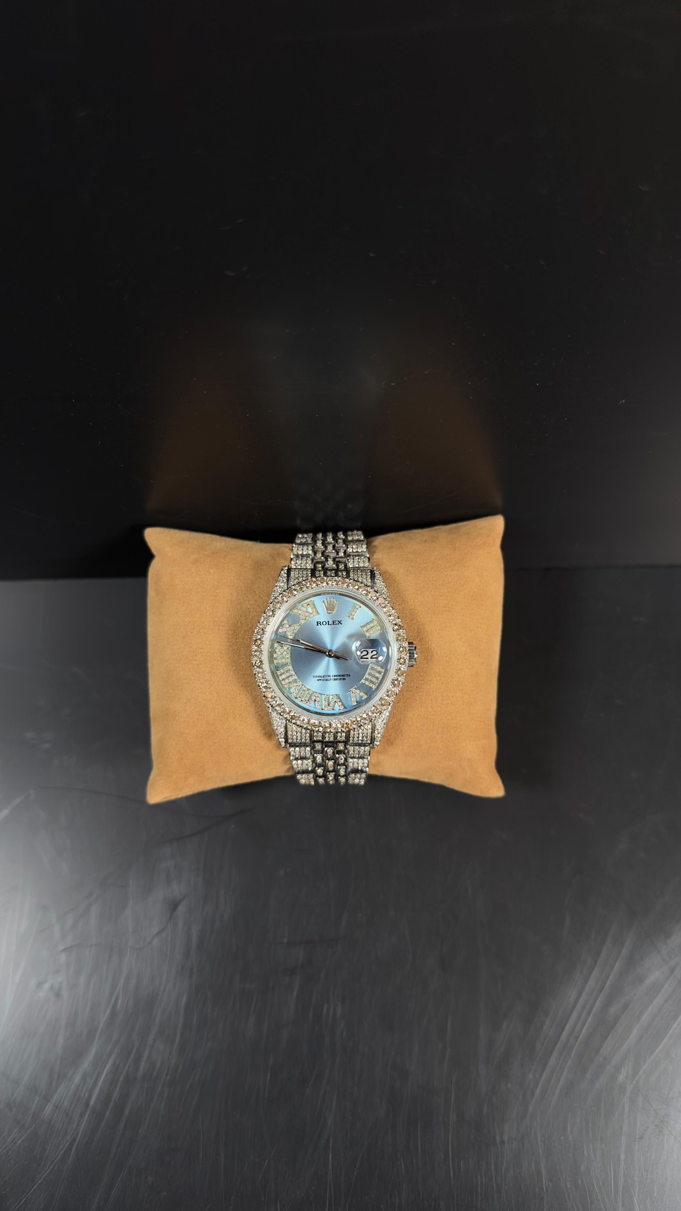 Rolex Datejust Diamantado. - Imagen 8