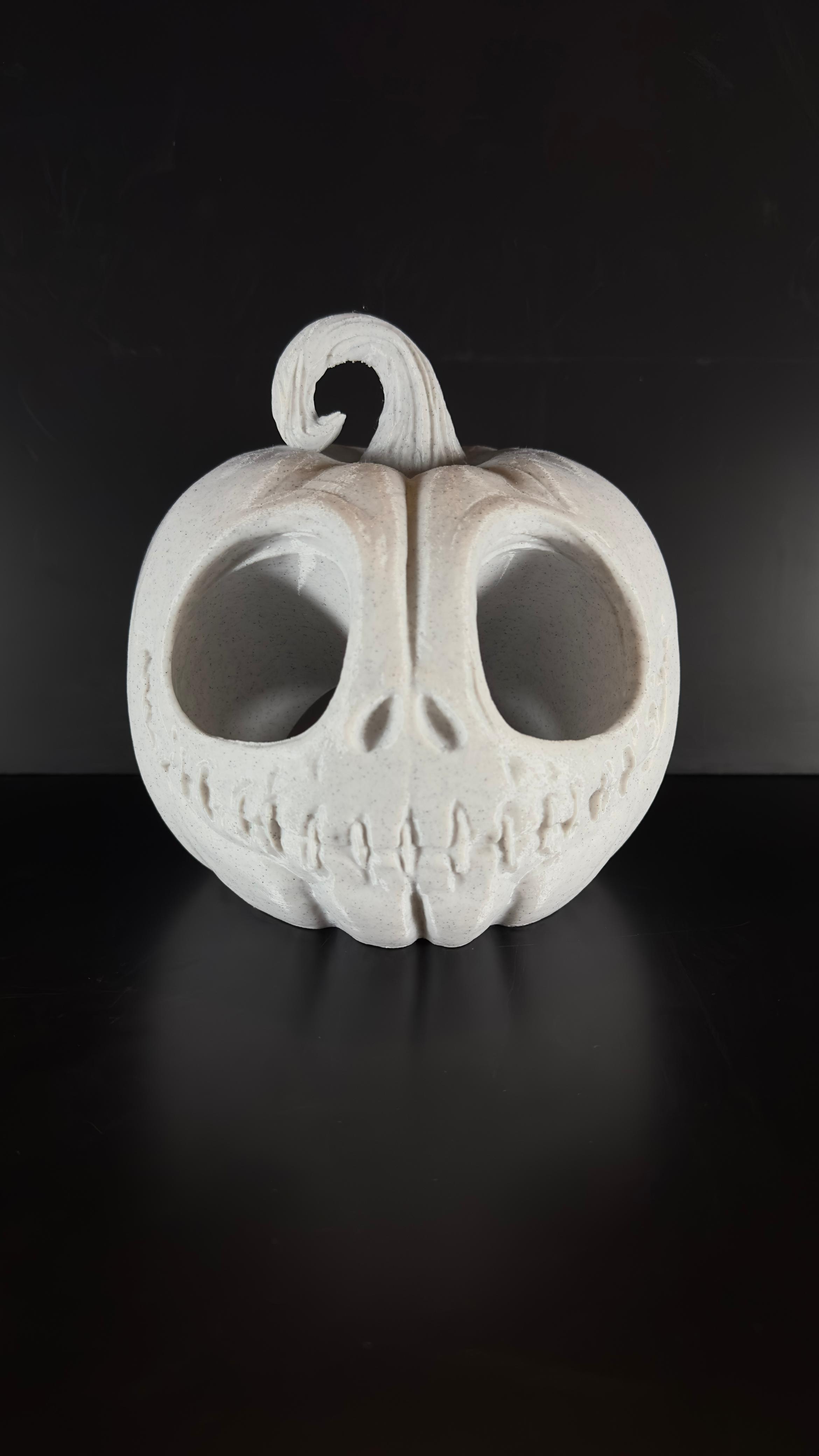 Calabaza Jack Skellington.