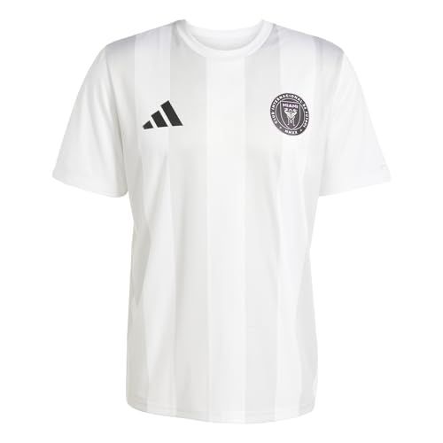 Adidas Men's Inter Miami Cf Messi Fan Jersey White