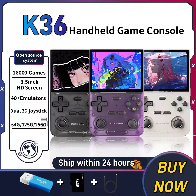 Consola portátil de juegos retro