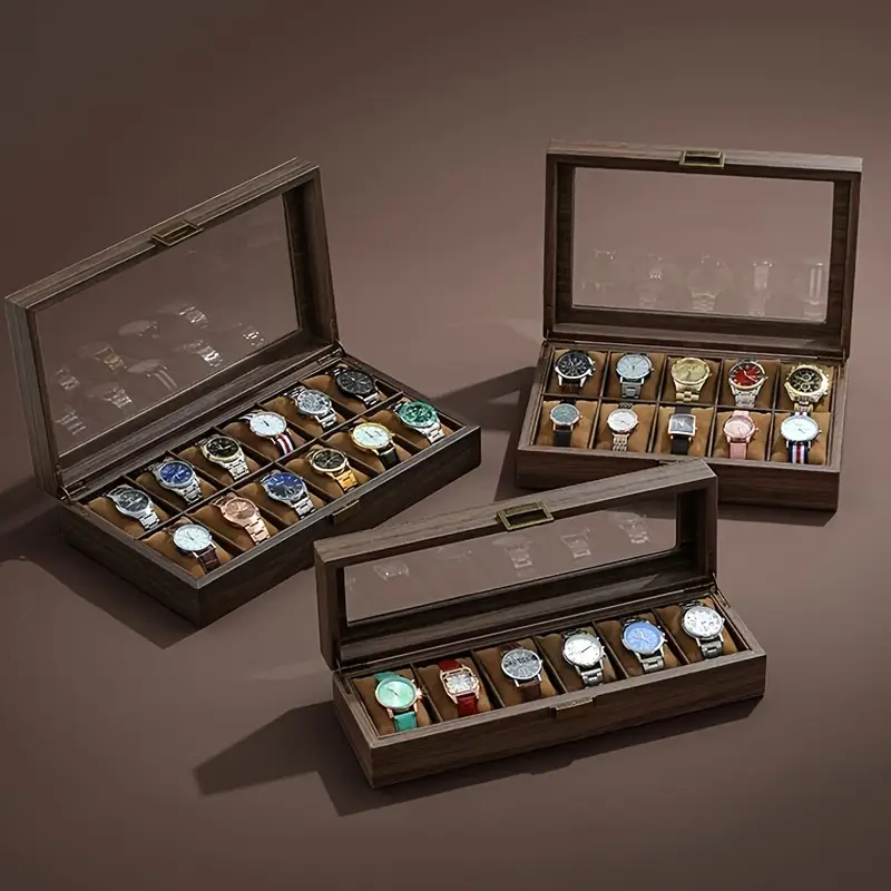 Caja de almacenamiento de relojes