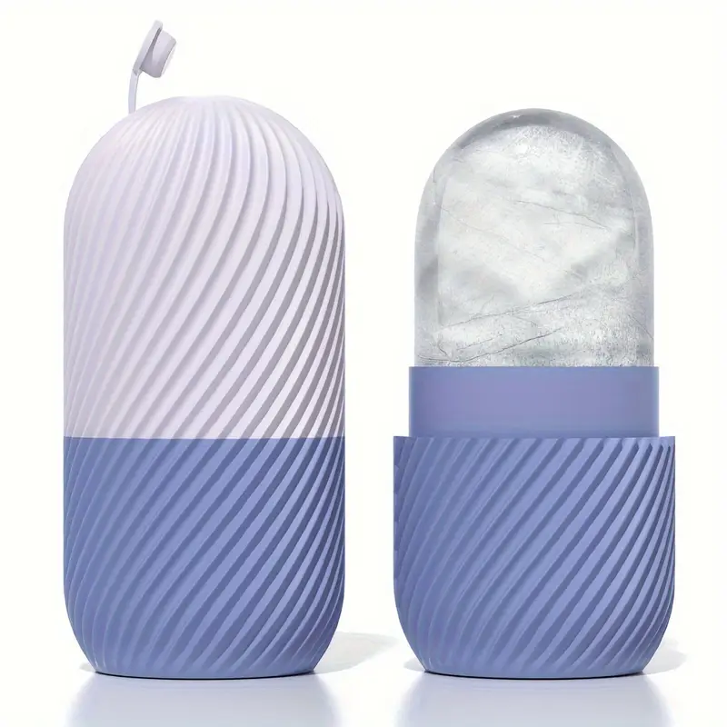 Rodillo facial de hielo de silicona reutilizable - Imagen 5